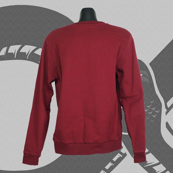 Versace Jeans Crewneck Sweatshirt Authentic Tiger Graphic Men's Medium Red - Picture 3 of 8